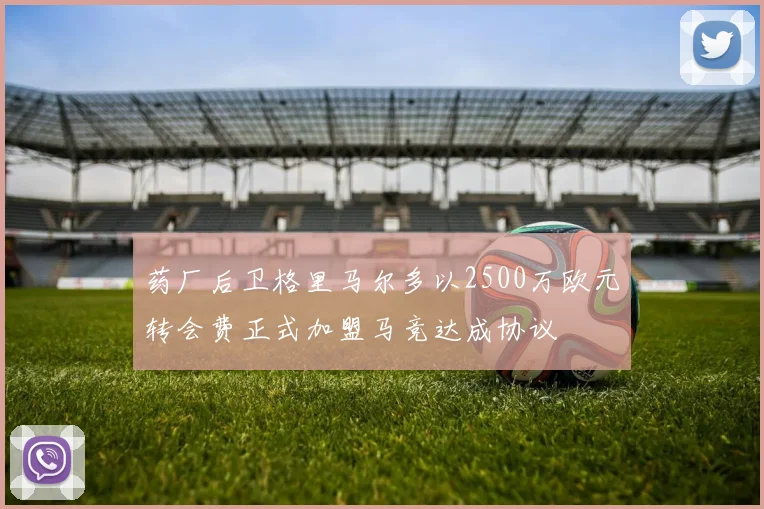 药厂后卫格里马尔多以2500万欧元转会费正式加盟马竞达成协议